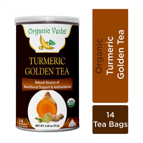 Turmeric Golden Tea is a traditional Indian treat with full of flavors