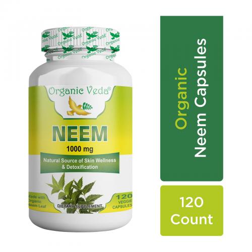 Neem Leaf 120 Veg Capsules 